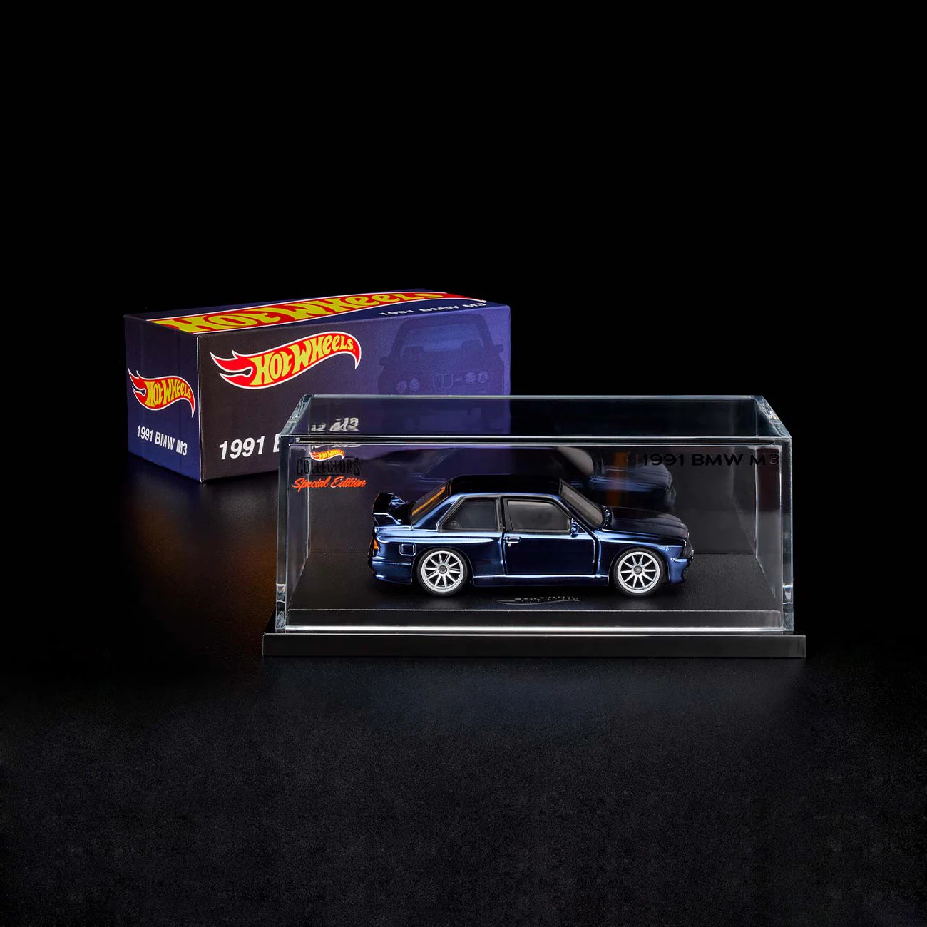 2022 Hot Wheels RLC Exclusive 1991 BMW M3 E30 Blue 1:64 Diecast Collection Model Car Toy Random Number