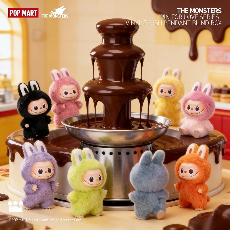 

Эксклюзив Pop Mart! LABUBU 4-го поколения, причудливое ожерелье в форме сердца любви, предупреждение о продаже