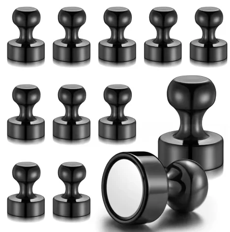 Super Strong Neodimio Magnetic Pushpins Sucker Thumbtack Durevole Magnete in Acciaio Push Pin per Frigorifero Lavagna