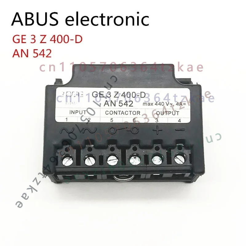 1pcs for ABUS GE 3 Z 400-D AN 542 Motor Brake Rectifier Max 440V~ 4A Replacement
