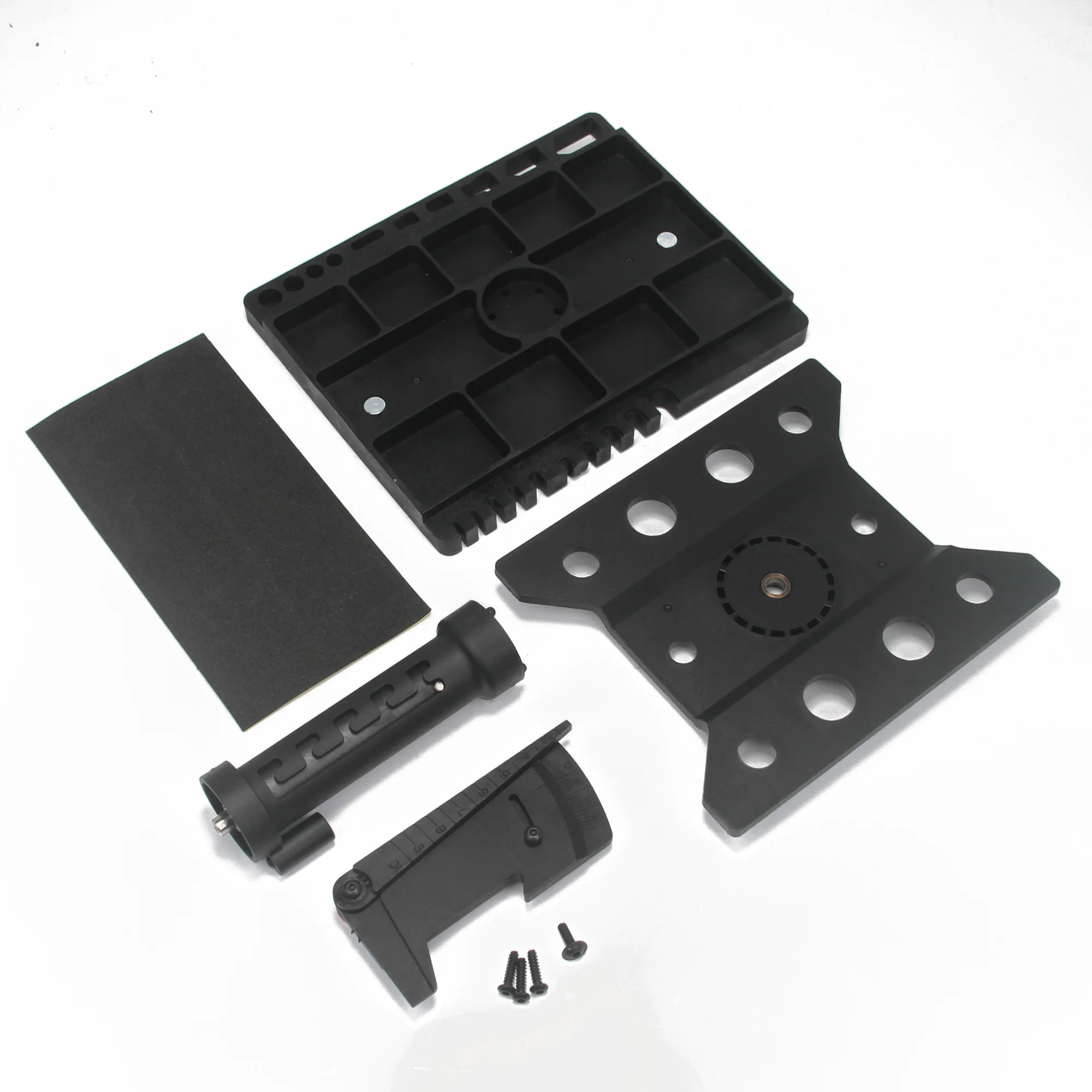 Adjustable RC Car Repair Station Display Stand Rotatable Assembly Platform for 1/8 1/10 1/12 1/14 1/16 RC Crawler Truck Models