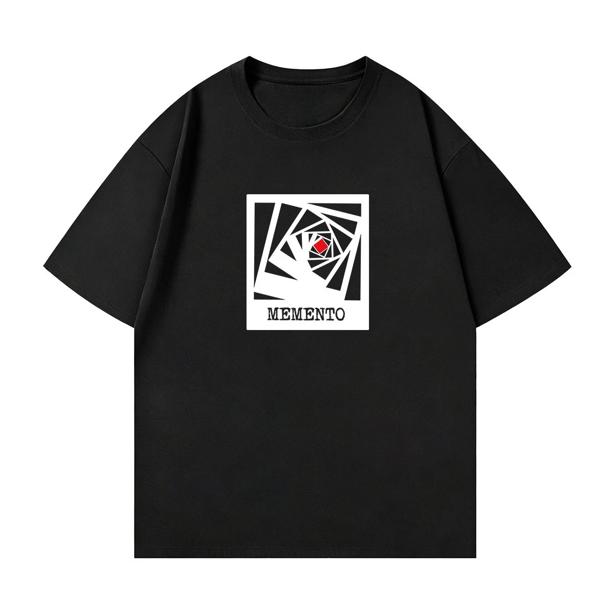 T-shirt imprimé tendance américaine sur le thème du film Memory Fragments, à manches courtes, pour hommes et femmes, nouvelle collection été 2026, streetwear