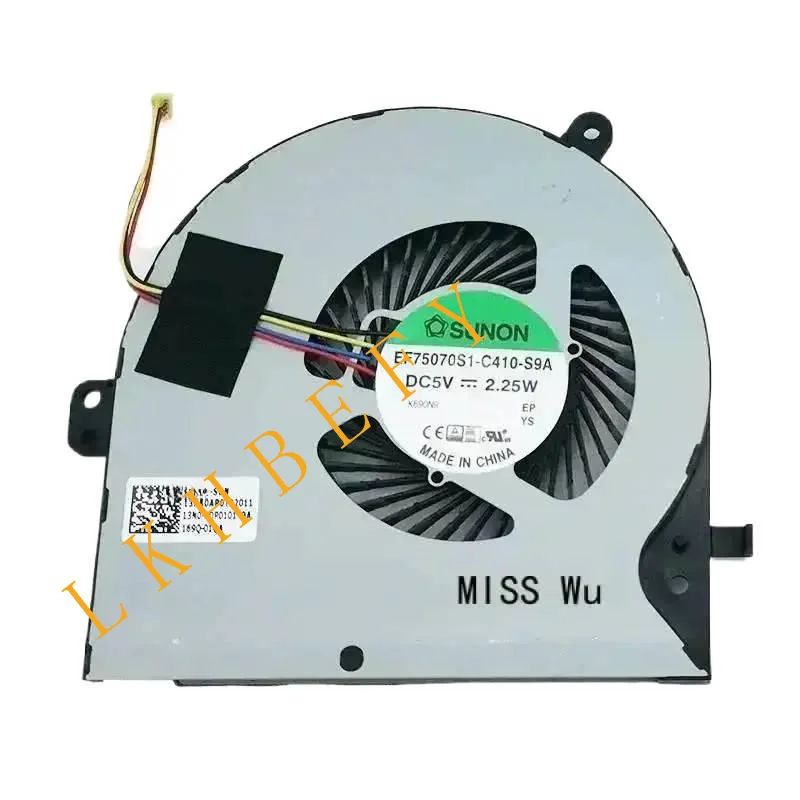 € New laptop CPU GPU cooling fan for Strix gl502vvt gl502vt GL502VT-DS71 s5vt fan cooler EF75070-C480-S9A
