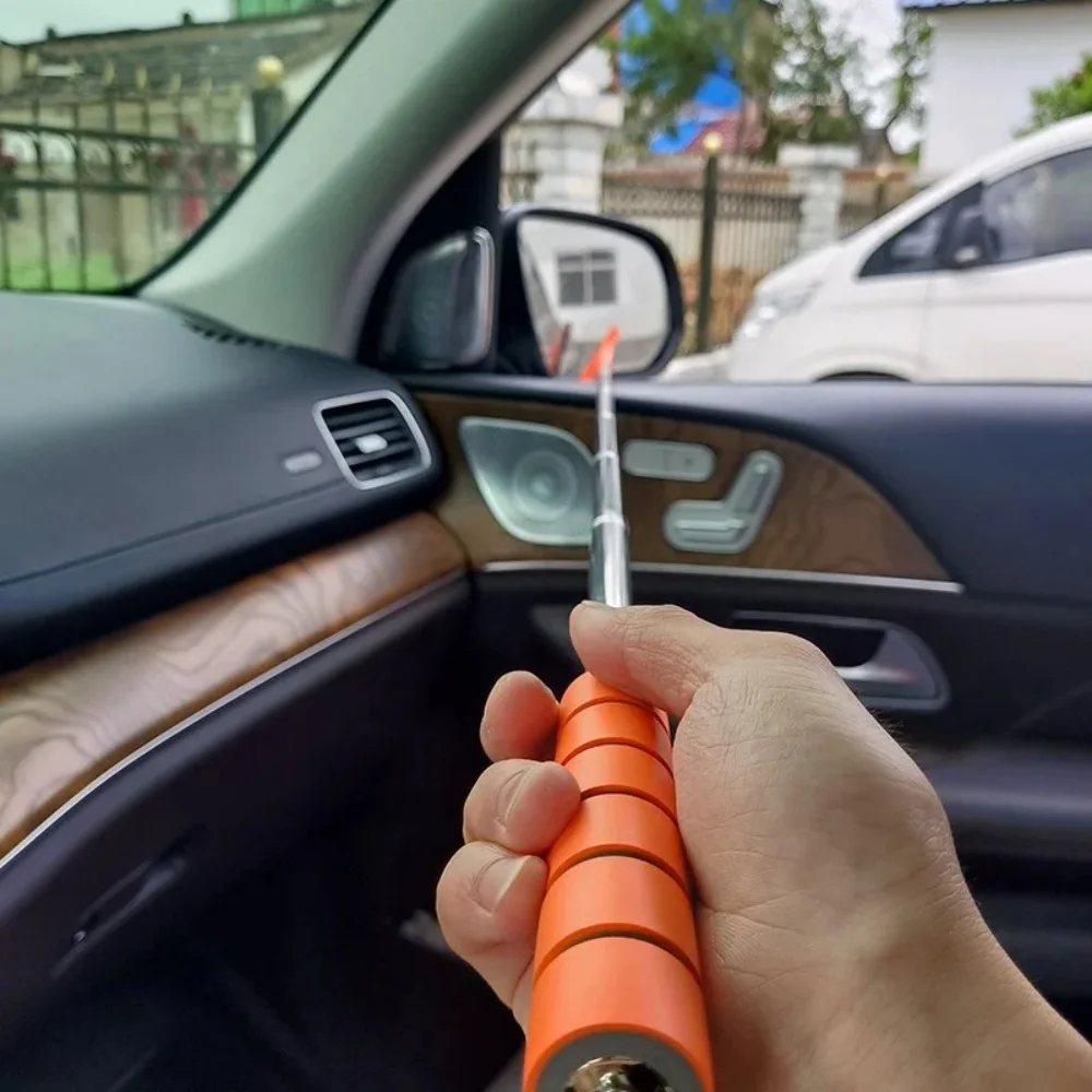 Universal Car Rearview Mirror Wiper Car Side Mirror Squeegee Window Cleaning Tool Portable Rainy Window Wiper Auto Glass Scraper
