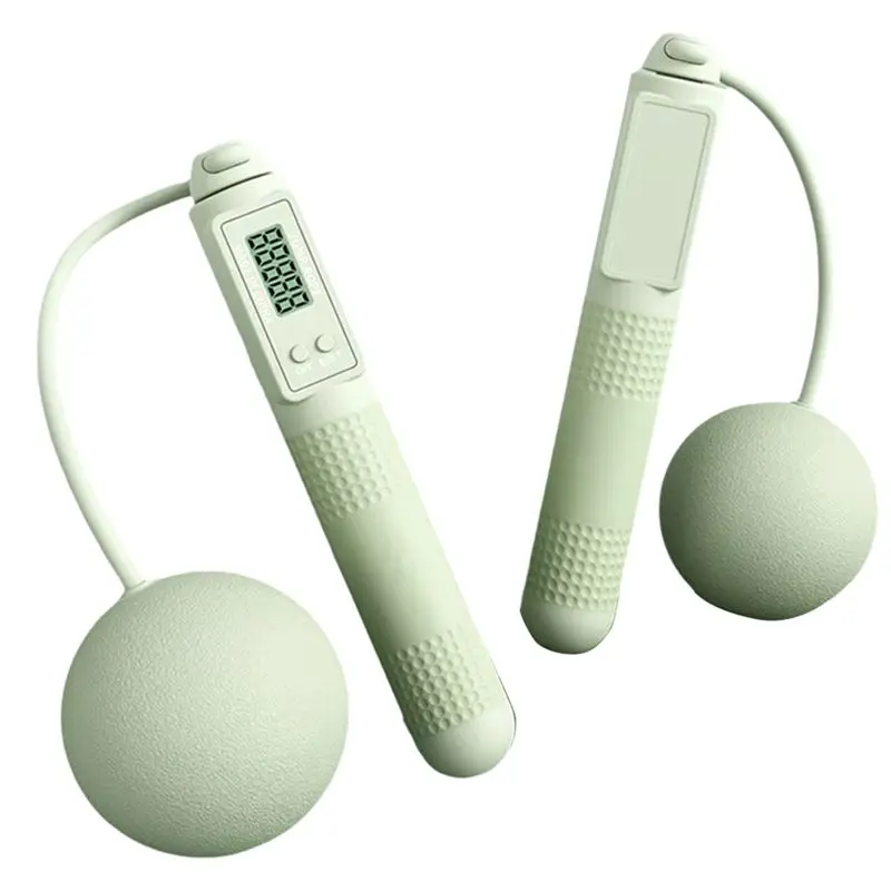 ABXI Skipping Rope Smart Counting Fitness And Fat Loss Sports Cordless Ball Weight-Bearing Exercise A