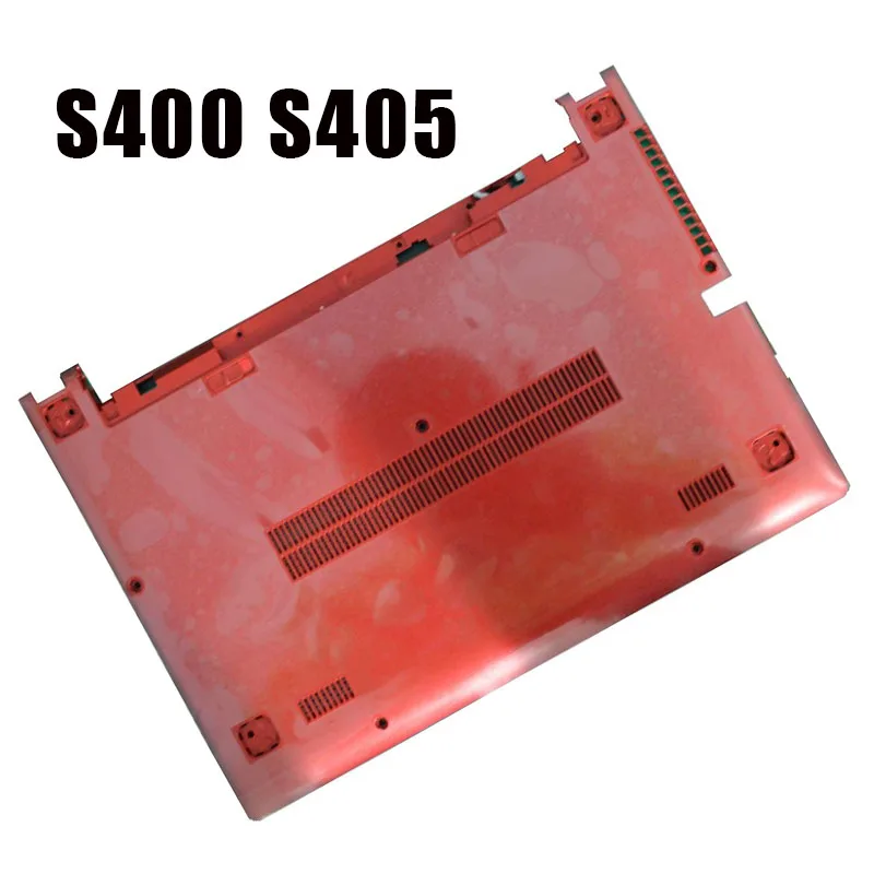 APOSB000630 90201584 Capa inferior vermelha para laptop Lenovo S400 S405, capa base nova