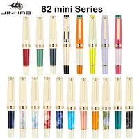 JINHAO 82 Mini Cute Short Portable Fountain Pen Calligraphy Practice Writing Business Pen Office School Supplies Stationery