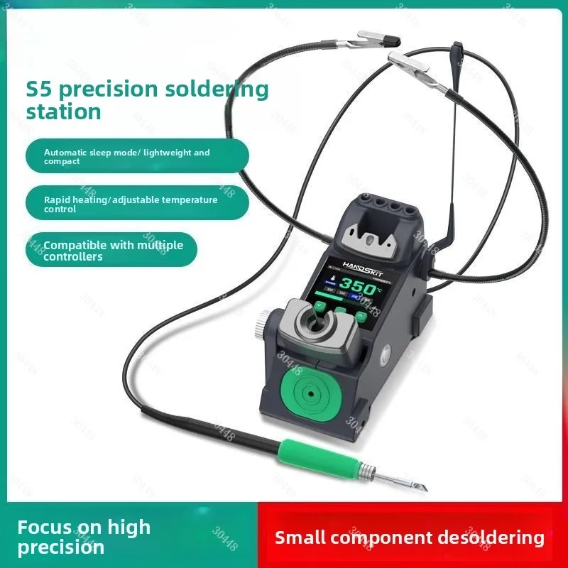 S5 Portable Precision Soldering Station Kit Compatible C115 C210 C245 1S Fast Heating Smart Sleep Micro Soldering Repair