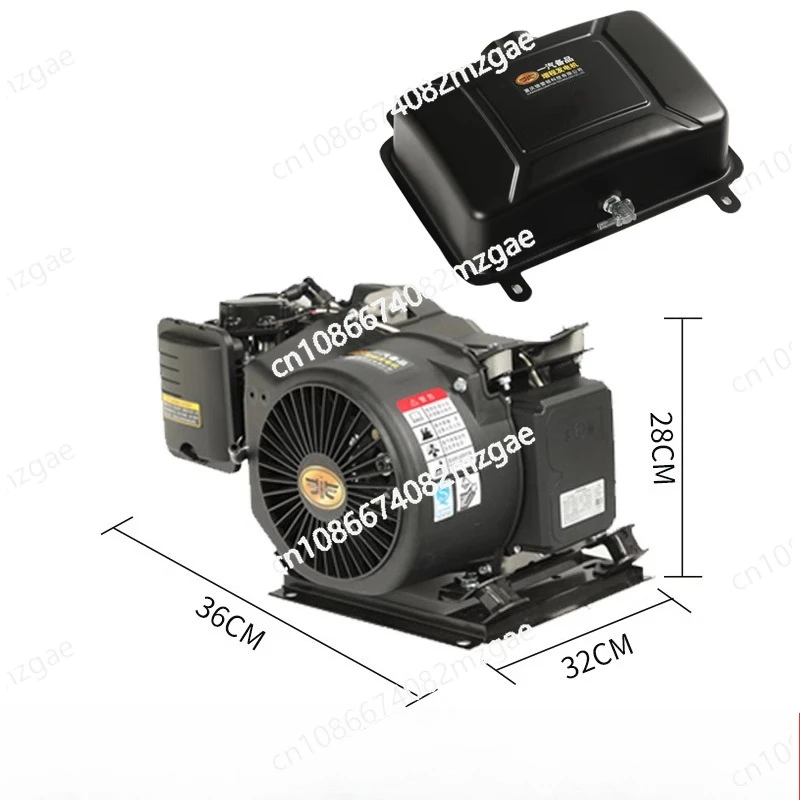 

4KW 5KW 6KW Electric Vehicle Range Extender Low Noise Generator For Four Wheeler DC 48V 60V 72V