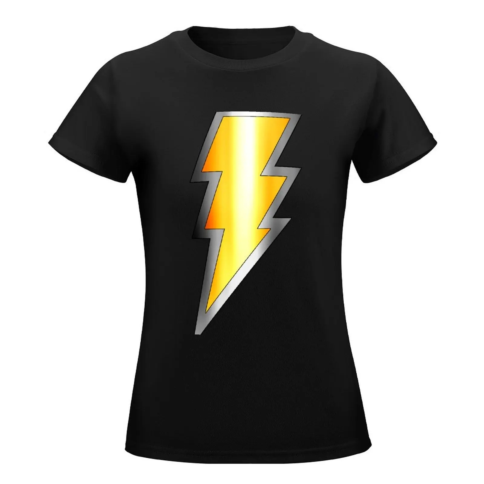 Black Adam T-Shirt hippie clothes summer clothes funny Summer Women's clothing