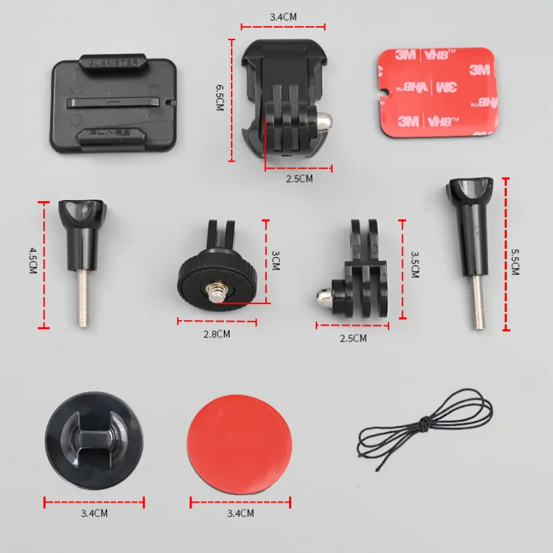 Helmet Chin Mount For SHOEI Z7/GLAMSTER/GT Air1 Aluminium Customized Helmet Camera Mount For GoPro Motorcycle Accessories