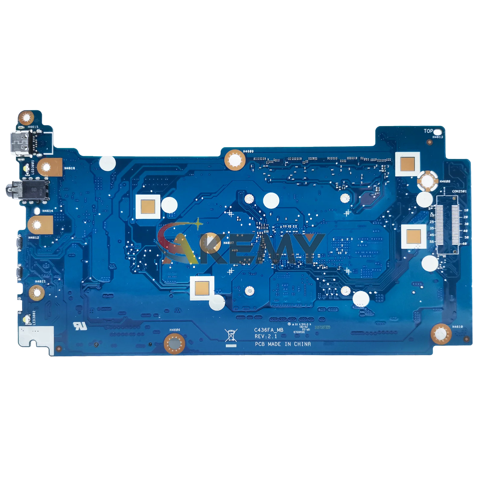 C436FA Laptop Motherboard For ASUS Chromebook C436F C436FA Notebook Mainboard With 10th Gen I3 i5 i7 100% tests OK fast shipping