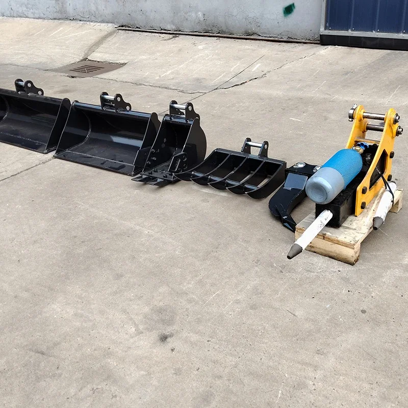 Spiral Drills, Breaking Hammers, Wood Grabbing Tools, Grass Rakes, and specialized Excavator Accessories Are Selling Well