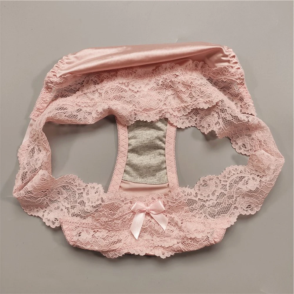 Sous-vêtements sexy pour femmes, shorts de yoga lisses, culottes, slips en dentelle, sous-vêtements en satin