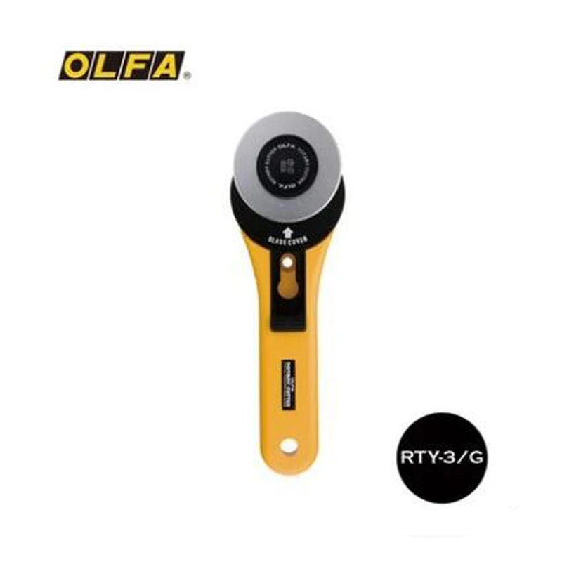 OLFA RTY-1/G 28MM / RTY-2/G 45MM / RTY-3/G 60MM / RTY-4 18MM Rotary Cutter Knife Multipurpose Utility