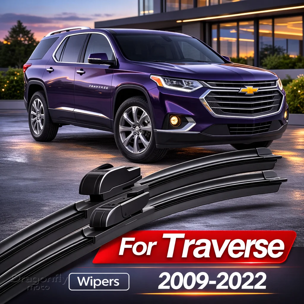 

For Chevrolet Traverse 2009-2022 Front Windshield Wiper Blades 2pcs Windscreen Window Accessories 2010 2011 2013 2016 2017 2018