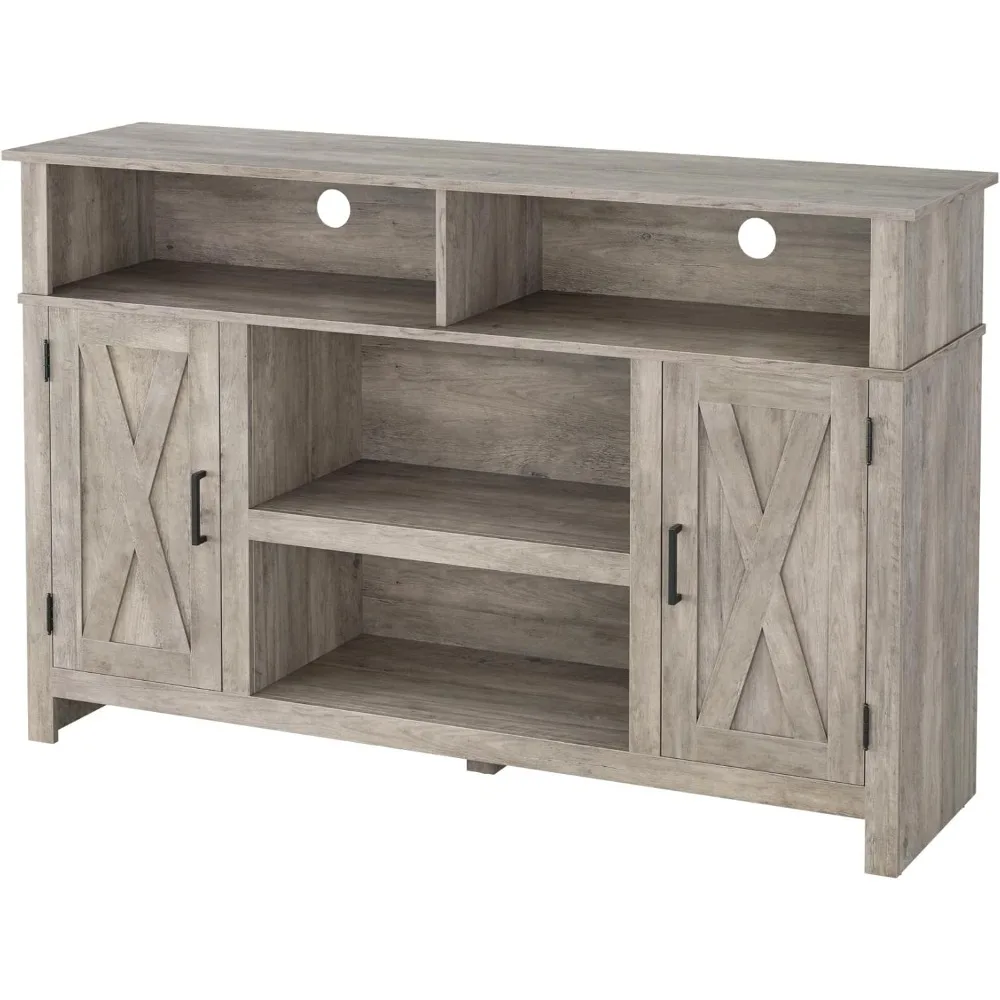 Barn Door TV Stand for TVs Up to 65