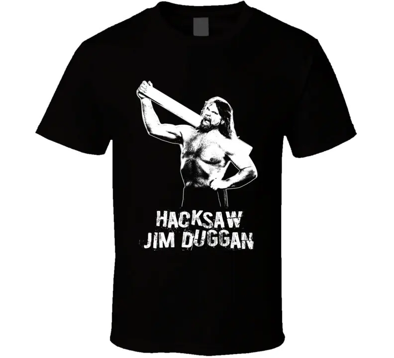 Hacksaw Jim Duggan Retro Legends Of Wrestling T Shirt