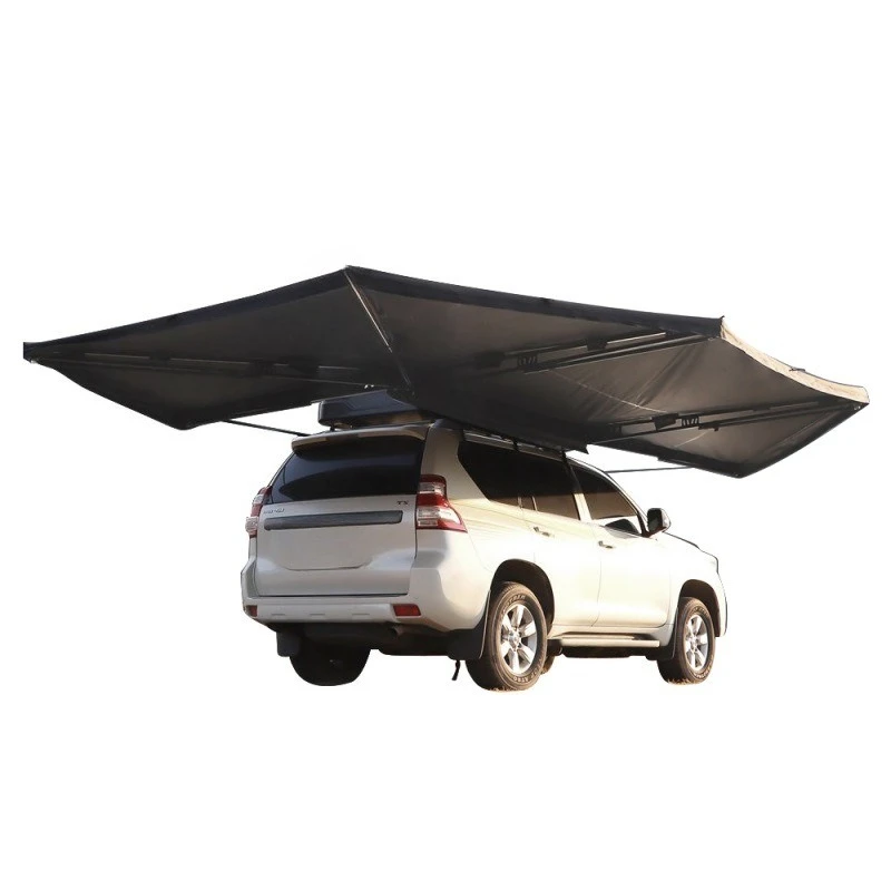 270 degree car side tent side canopy tent rainproof and sun protection legless fan tent large space outdoor