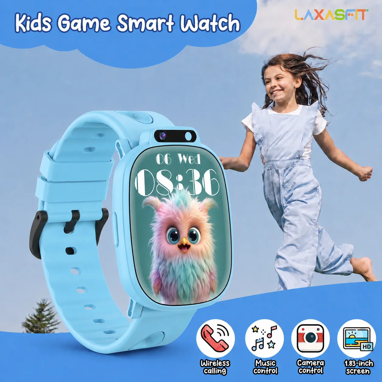 Kids Education Steps - Kids Smart Watch 1.88