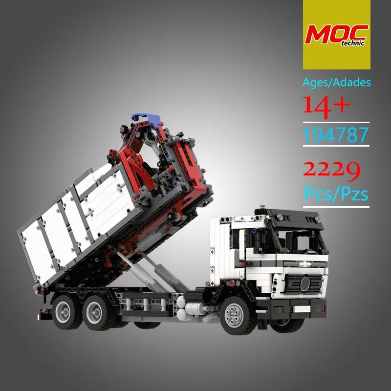 New MOC 1632NG Hookloader With Crane Container Technic Model - Trendy Educational Toys - Fun Building Game Set For Holiday Gifts
