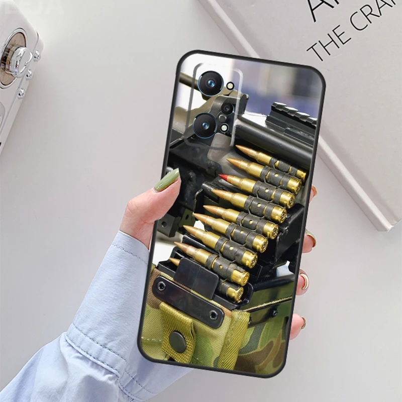 The Military Weapon For Realme 10 11 Pro Plus GT Neo 5 2T C21Y C30 C31 C33 C35 C55 OnePlus Nord CE 2 3 Lite Case