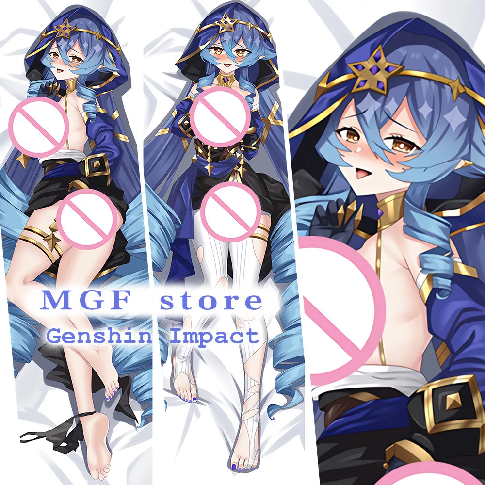 

Anime Game Genshin Impact Layla Dakimakura Hing Body Pillow Case Otaku Pillowcase Cushion Cover Decorate Cosplay Gift