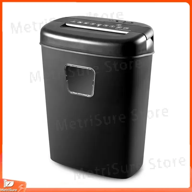 Portable Heavy Duty Cross Cut A4 Office Shredder for Paper CD Credit Card Shredding High Capacity Desktop Paper
