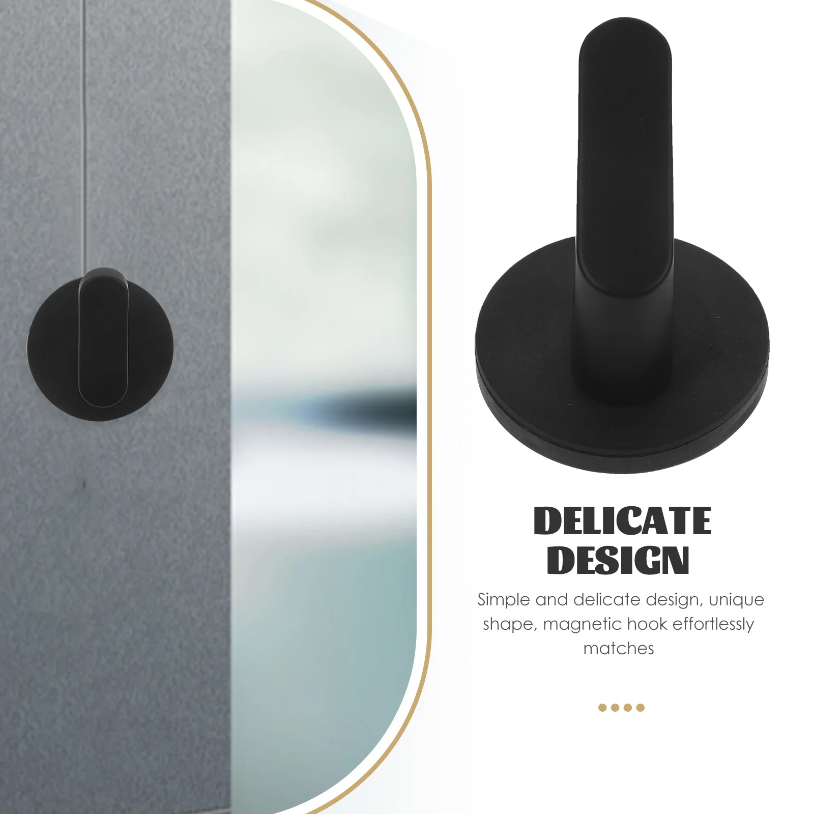 Crochet de porte-couronne magnétique pour réfrigérateur, crochets de guirxiété en fer RapDuty Face Coat