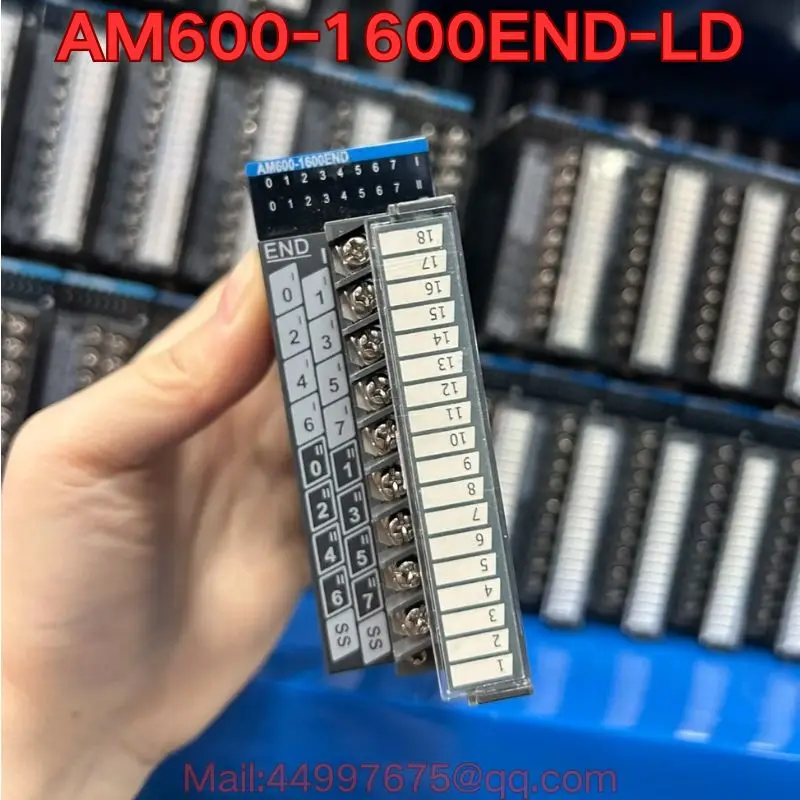 

Second-hand AM600-1600END-LD PLC module functional test is normal