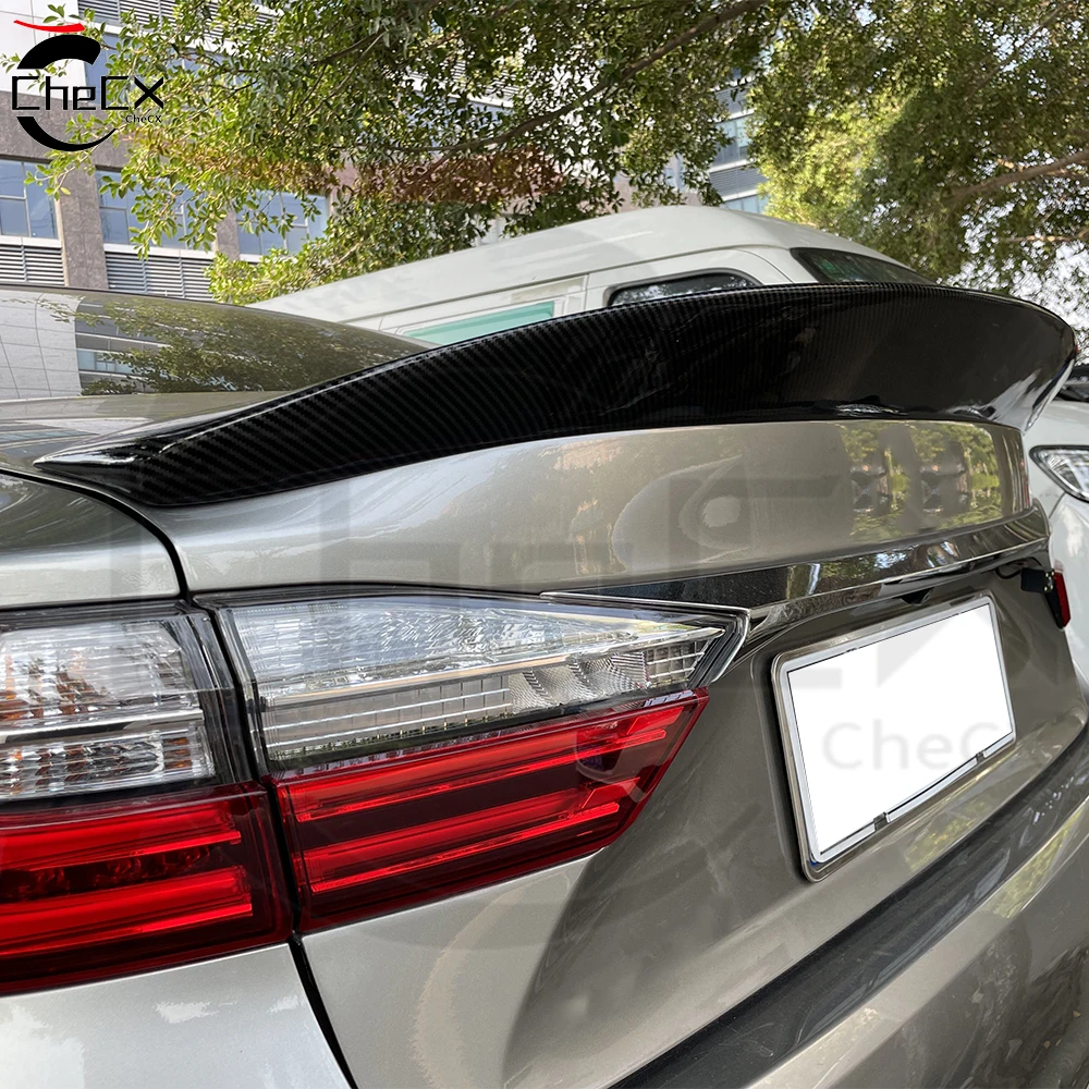 

Suitable For 2014 2015 2016 2017 Lexus ES250 300H 200 350 100%High Quality Carbon Fiber Rear Wing Spoiler AR Style