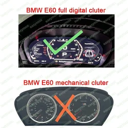 12.3 Inch LCD Display For BMW 5 Series E60 E61 E63 E64 2003-2009 Digital Dashboard Panel Speedometer