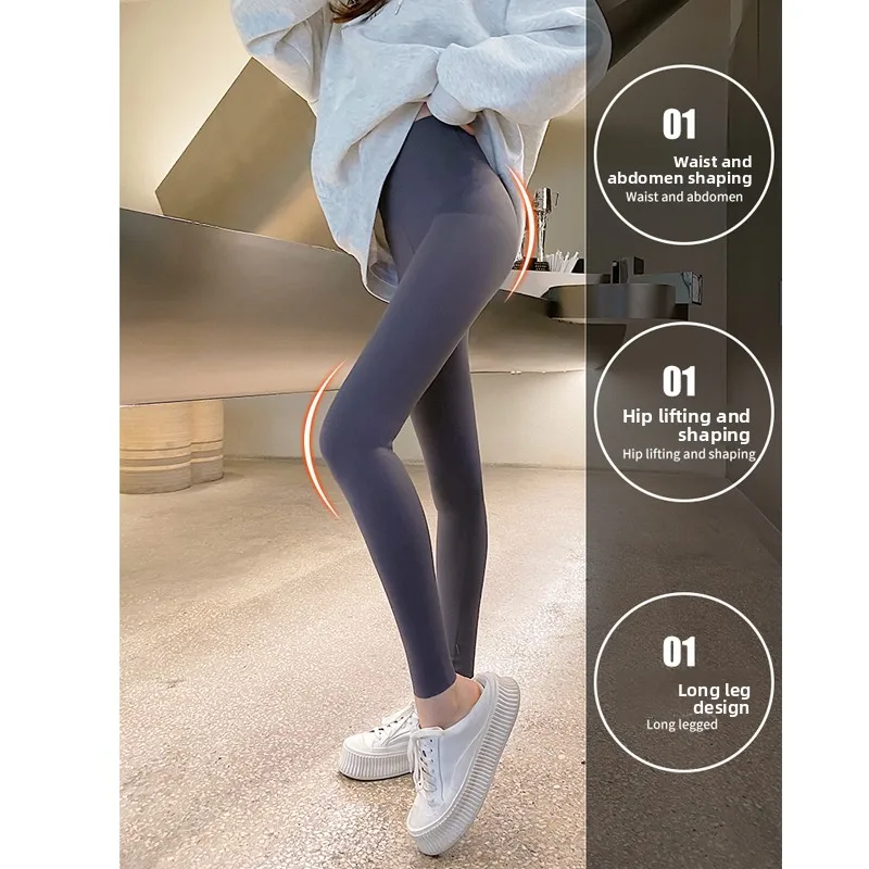 ay Fce Pantaloni da yoga da donna foderati Thiened Arca Skin Leggings Capispalla invernale Dimagrante Controllo della pancia Nuovo 202 Pred