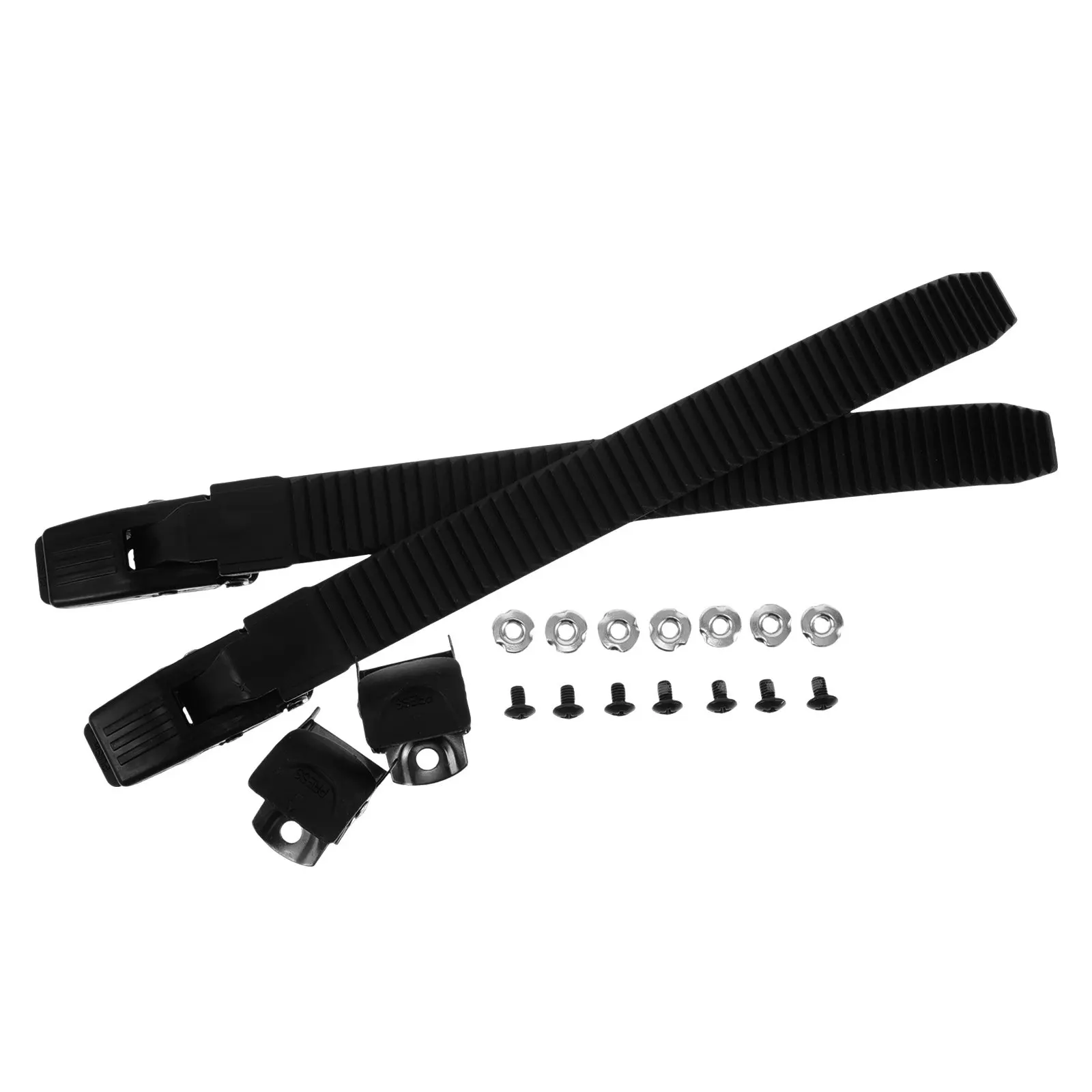 

2 Sets Replaceable Roller Skate Buckle Straps Secure Fixing for Inline Quad Speed Skates Skating Shoes Replacement Accessories