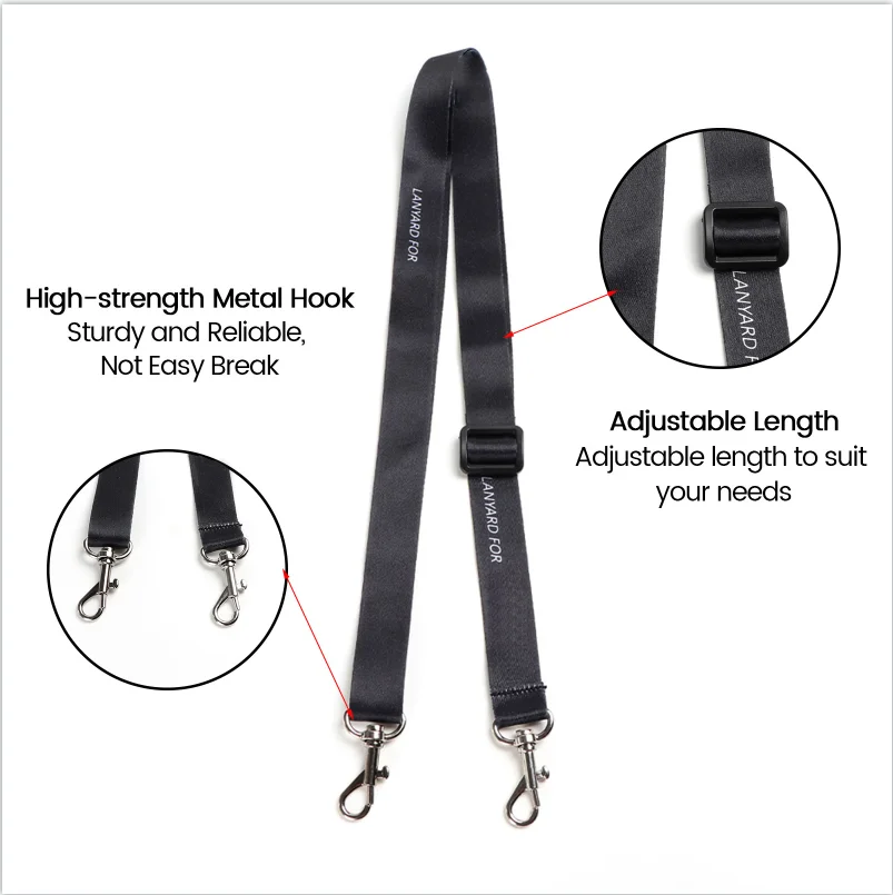 Cordão universal para controle remoto, para rc/rc 2, alça suspensa de pescoço para dji flip/neo/air 3s/mini 5 pro/mavic 4 pro, acessórios