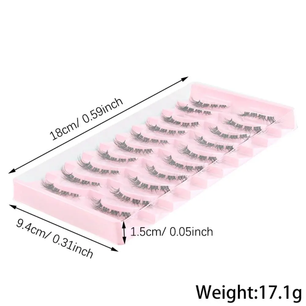 10 paia 3D visone ciglia finte ciglia finte estensione ciglia disordinate ciglia dense ciglia visone 3D ciglia di visone donne