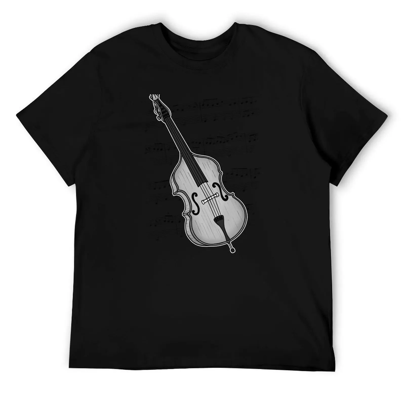 

Футболка Double Bass Player Bassist String Musician, футболки для мужчин, упаковка, хлопковая футболка для мужчин, футболка из 100-процентного хлопка