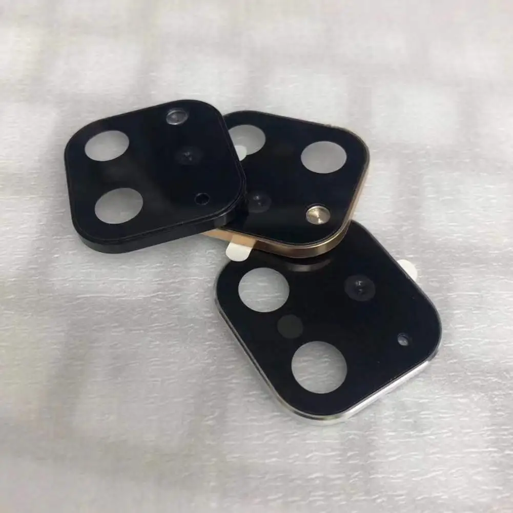 Protezione dell'obiettivo della fotocamera copriobiettivo autoadesivo pellicola protettiva per obiettivo a copertura totale per Iphone X/xs resistente ai graffi ad alta durezza