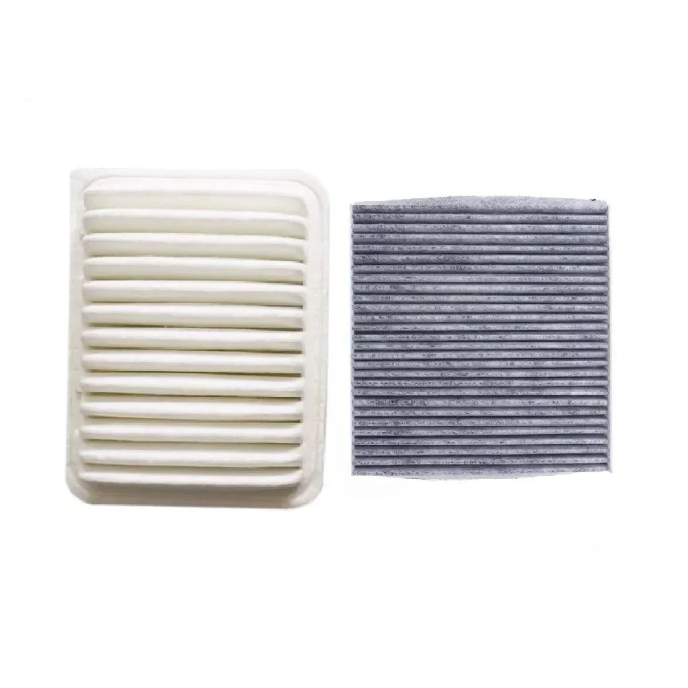 Engine Air Filter&Cabin Air Filter For Toyota Corolla Yaris Matrix 2008-2018 17801-21050 87139-YZZ0 87139-50100