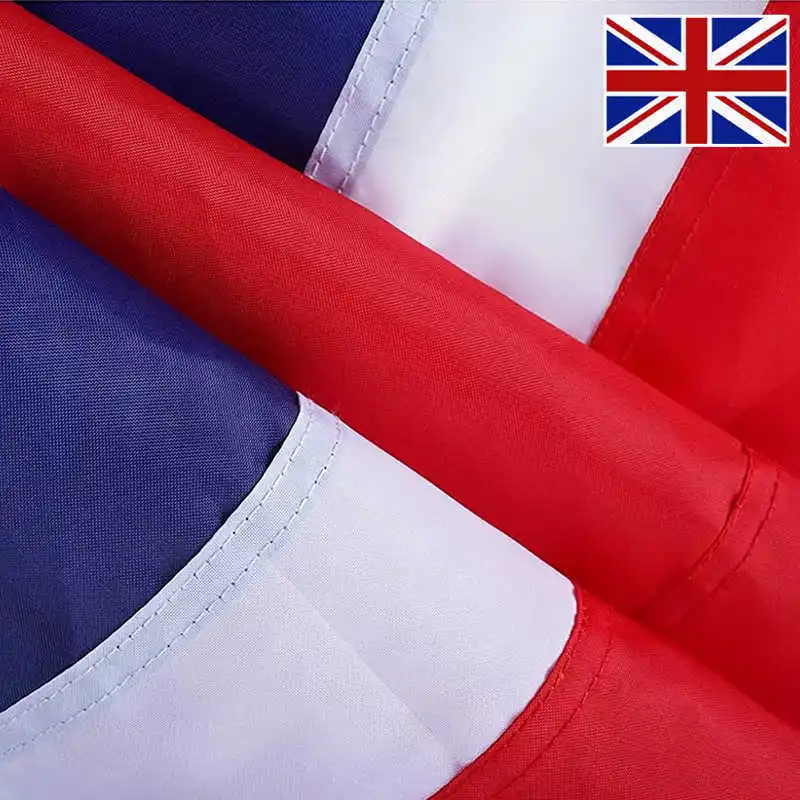 

Stitched United Kingdom Flag UK Great Britain 90x150cm Oxford Nylon Waterproof Durable Outdoor Union Jack British Flags Banners