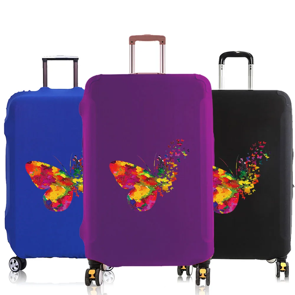 Luggage Protector Cover for Trolley cover for 18 to 30 inch Baggage cavers New Travel Suitcase Protective Case Butterfly Series