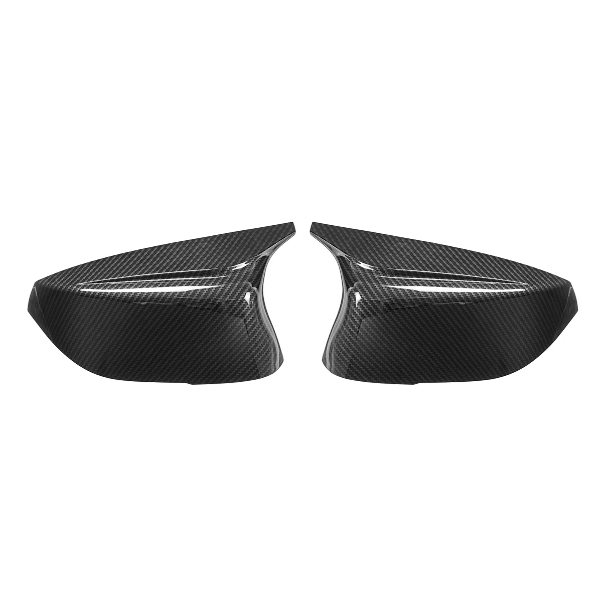 

Car Carbon Fiber Side Door Rearview Mirror Cover Cap for Infiniti Q50 Q60 QX30 Q70 2014-2021 Rear View Mirror Cover