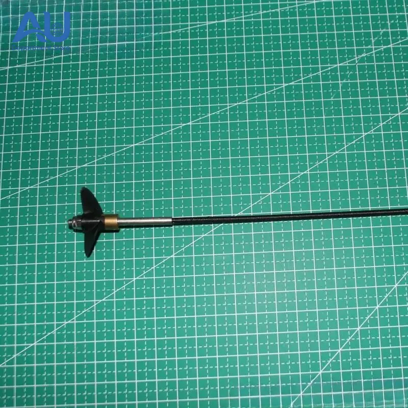 RC Model Boats Spare Part-2pcs 35mm Propeller and 3.0mm Shaft for Volantex 79205 V792-5 792-5 Vector SR65 Racing RC Boat