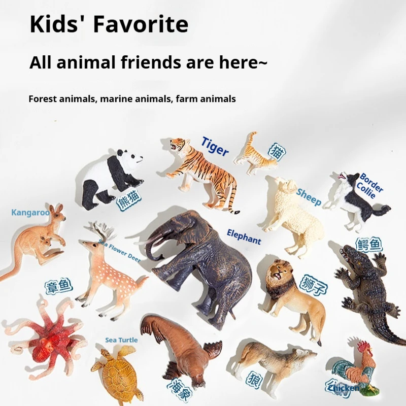 

Модели животных Mideer: развивающие симуляторы для детей, игрушки для раннего развития, подарок на день рождения (Океан, Динозавры)