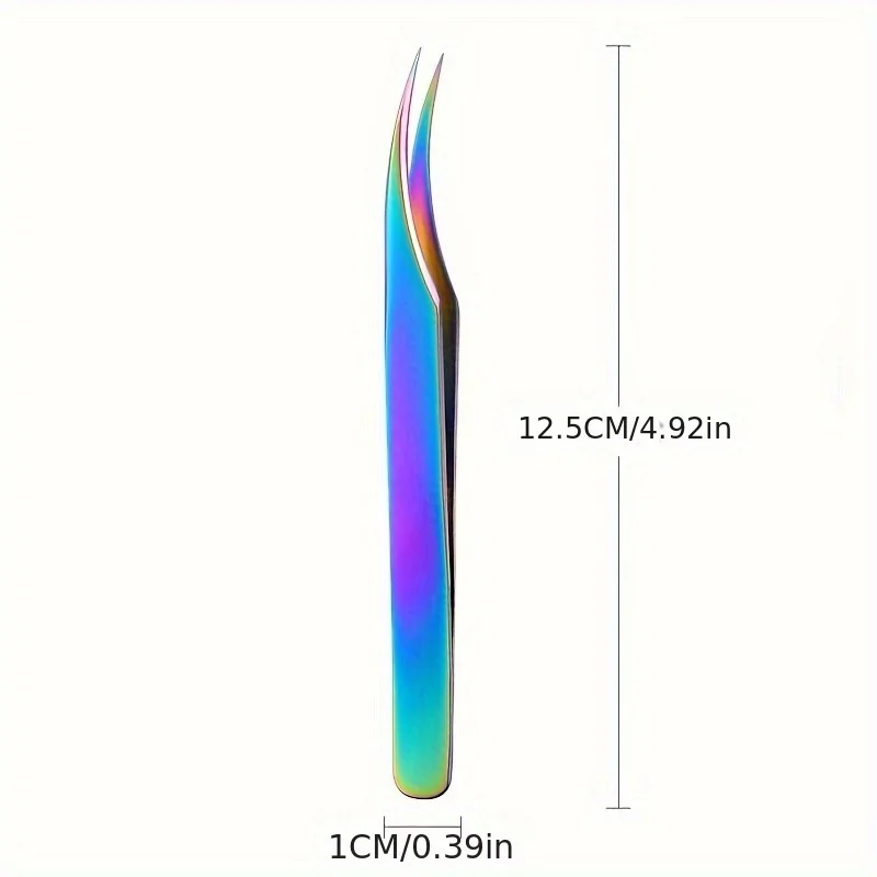 Pince à cils en acier inoxydable, avec mallette de rangement, lames Ultra tranchantes pour sourcils, points noirs, boutons, outil de soins du visage et du corps