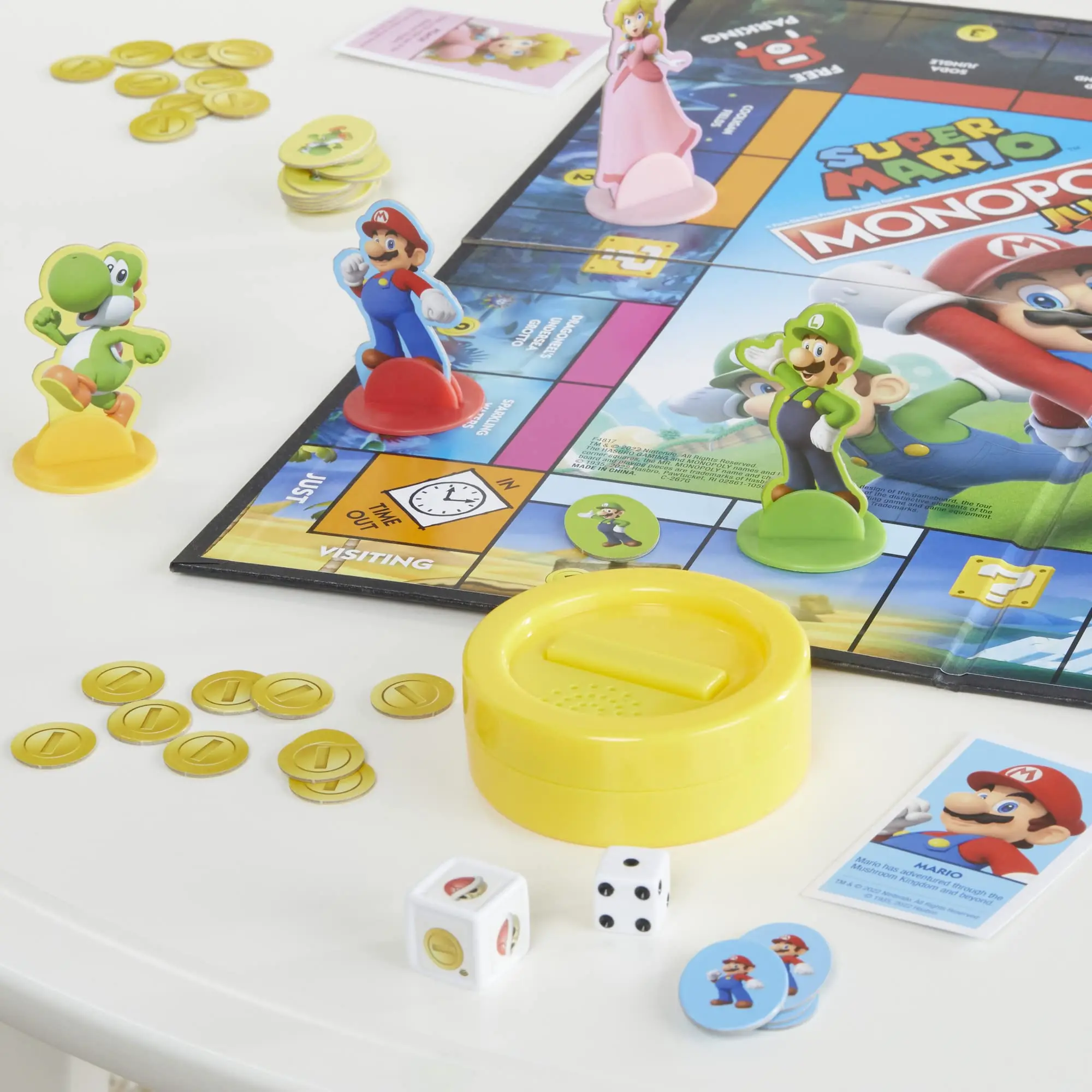 Hasbro Real Estate Tycoon Super Mario, party game, board game, toy card