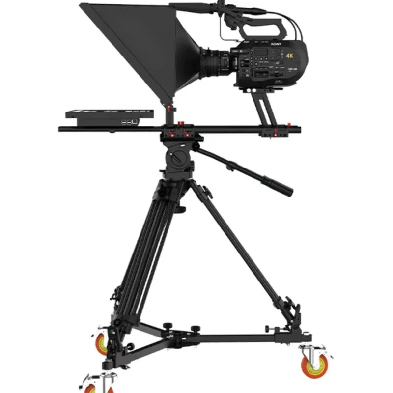 exquisite craftsmanship Professional embedded 22/24 inch single screen teleprompter
