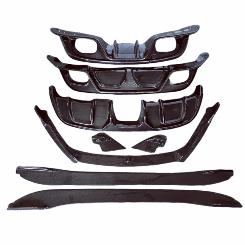 

Hot selling 2013-2019 for Carbon Fiber Modified Body Kit Front Lip Side Skirt