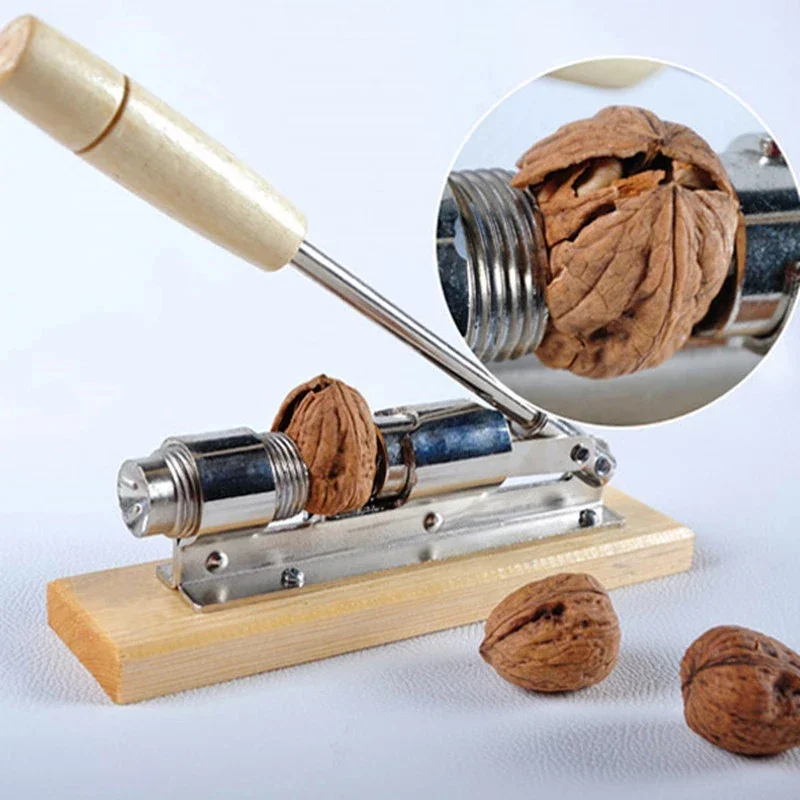 Nutcracker Crack Almond Plier Nut Hazelnut Hazel Pecan Heavy Duty Walnut Cracker Filbert Machine Sheller Kitchen Clamp Clip Tool