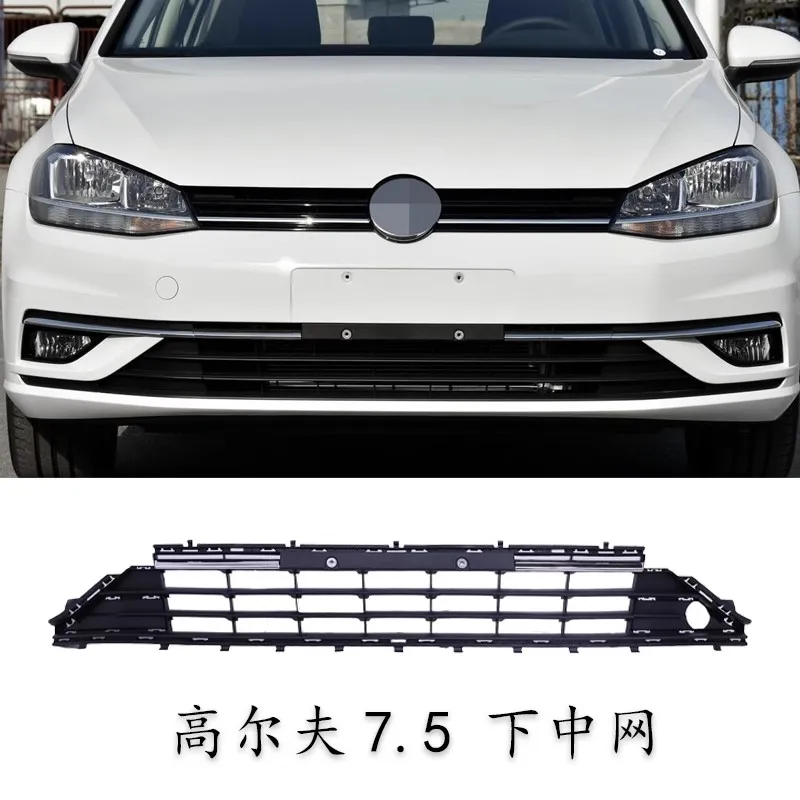 

Car Front Bumper Down Grill Lower Grille for 2019 2020 2021 Volkswagen VW Golf 7.5 Radiator Cover Racing Grill